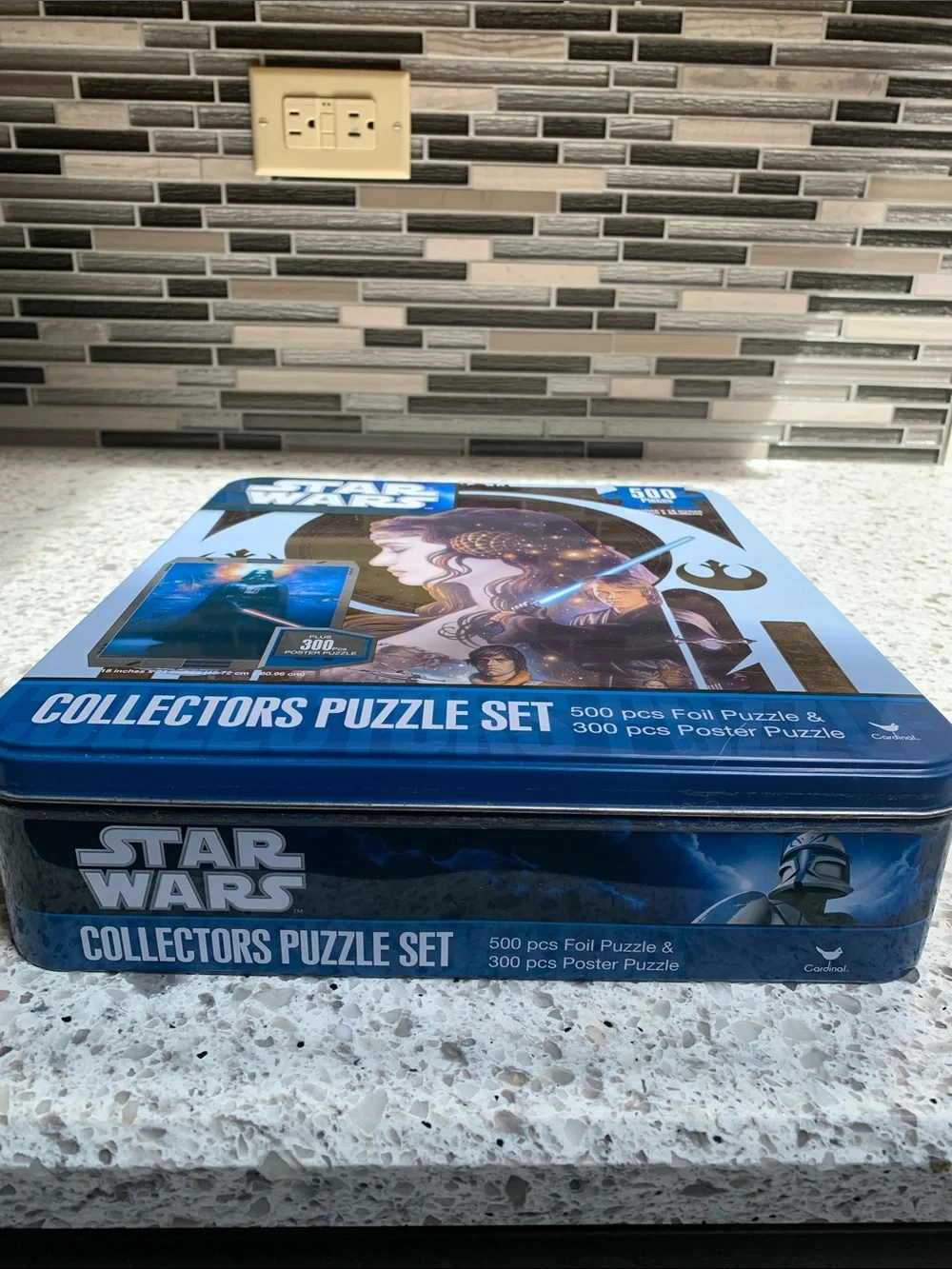 Collectibles Amazing Star Wars Collectors Puzzle Set. Complete set. Pre-Owned .